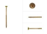 Viti Per Pannelli Truciolari Zincate Gialle 5 X 70 Mm Torx 20 - 200 Pezzi