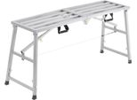 Piattaforma Di Lavoro Piattaforma Di Lavoro Scaletta Scaletta Fino A 360 Kg - Altezza Regolabile 700-1150 Mm - Scala Robusta Per Edilizia E Commercio