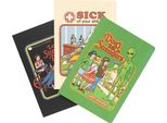 Erik Editores Confezione Da 3 Quaderni Steven Rhodes A5 Verde Verde Taglia Unica