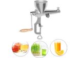 Spremiagrumi Manuale In Acciaio Inox, Alta Resa Di Succo, Facile Da Pulire, Argento