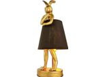 Lampada Da Tavolo Rabbit, Moderno Design Nordico, Led A Efficienza Energetica, Luce Calda 3000K, Nero H68Cm