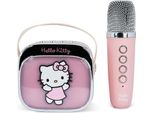 Hello Kitty Altoparlante Per Karaoke Microfono Attivabile Led