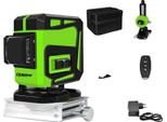 Livella Laser A Raggio Verde, Telecomando, Alta Visibilità, IE12C