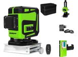 Livella Laser A Raggio Verde, Telecomando, Alta Visibilità, IE12C DC11G