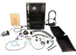 Lavello Da Cucina, Acciaio Inox, Installazione Sottotop, Nero