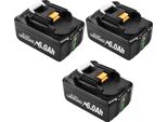 Batteria Agli Ioni Di Litio, Capacità 18V 6000Mah, Caratteristiche Di Sicurezza, 3 Batterie 60Ah