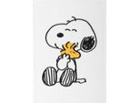 Erik Editores Snoopy Premium A5 Copertina Del Taccuino In Peluche Bianco Bianco Taglia Unica