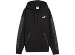 Puma Ess Graphic Animal Comfort Felpa Con Cappuccio Nero M Donna Nero M