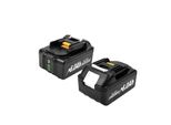 Batteria Di Ricambio 18V, Capacità 6,0Ah, Tipo Li-Ion, 60Ah 2 Pezzi