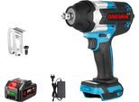 Avvitatore A Impulsi Elettrico Senza Spazzole, Coppia 1800Nm, Velocità 7200 Giri/Min, 1Batteria1Caricatore