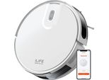 Robot Aspirapolvere, Potenza Di Aspirazione 5000Pa, Batteria Agli Ioni Di Litio, Navigazione Intelligente, Ilife V20, Ue