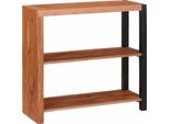Syfax™ Libreria Marrone 80 X 30 X 75 Cm Legno Di Acacia Massello