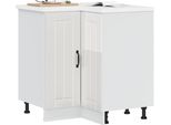 Syfax™ Mobile Base Ad Angolo Cucina Lucca Bianco Lucido In Truciolato