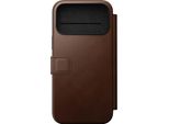 Nomad Modern Leather Folio Iphone 17 Pro Max Marrone