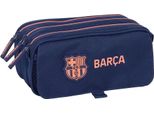 Safta 812526710 F.C Barcelona 2Nd Kit Astuccio Triplo Per Matite Uomo Blu Taglia Unica