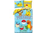 Komplet PośCieli PokéMon Ver. 14 140 X 200 Cm / 70 X 90 Cm, 100% Mikrofibra
