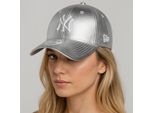 Cappellino New Era 9Forty Damen - Metallic New York Yankees Silber