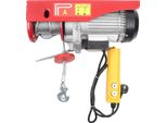 Paranco Elettrico Ad Argano, Capacità Di Carico 800 Kg, Potenza Nominale 1450 W, Velocità Di Sollevamento 10 M/Min, Altezza Di Sollevamento 12 M, Grado Di Protezione Ip 40