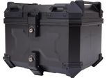 Box Posteriore Per Moto, Con Serratura, Capacità 45L, Impermeabile, Nero