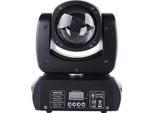Lampada A Testa Mobile A Fascio Led, Effetti A 8 Colori, Controllo Vocale, Mini Lampada Da 120 W, Spina Ue