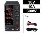 Alimentatore Da Laboratorio, Regolazione Della Tensione Regolabile, Display Digitale, 4 Cifre 30V 10A, Spina 220V Eu