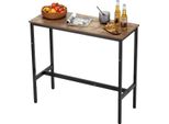Tavolo Da Bar Alto - Tavolo Da Cocktail Bistrot - Mobili Da Sala Da Pranzo - Dimensioni 991X406X902Mm