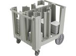 Carrello Portapiatti Regolabile Cambro Con 6 Divisori