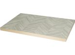 Piano Del Tavolo Rettangolare Bolero Con Design Chevron, 1100 Mm X 700 Mm