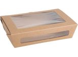 Fiesta Insalatiere Compostabili Con Finestre In Pla 1200Ml (200 Pezzi)