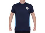 Manchester City Fc - T-Shirt Da Uomo, Poliestere GF455 (M) (Navy)