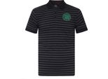 Celtic Fc - Polo Da Uomo GF604 (L) (Nero/Grigio)