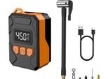 Inf Compressore Portatile Elettrico - Gonfiatore Senza Fili Per Auto, Bici E Altro Arancia