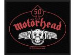 Motorhead - Cranio Con Ali Patch, Poliestere RO14975 (Taglia Unica) (Nero/Rosso)
