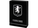 Aston Villa Fc - Carte Da Gioco Con Stemma GF565 (Taglia Unica) (Nero)