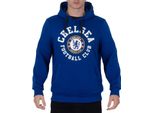 Chelsea Fc - Felpa Con Cappuccio Da Uomo, In Pile GF496 (Xl) (Royal Blue)