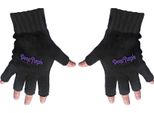 Deep Purple - Guanti Senza Dita Con Logo Per Uomo/Donna Unisex RO14962 (Taglia Unica) (Nero)