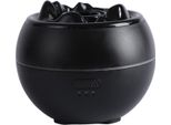 Inf Diffusore Di Aromi A Fiamma, Umidificatore A Ultrasuoni Con Luce Fiamma Nero