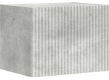 Vidaxl Mobile Tv A Parete In Cemento 60 X 31 X 29,5 Cm Materiale In Legno