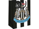 Newcastle United Fc - Sacchetto Regalo, Crest TA13867 (23 Cm X 18 Cm) (Nero/Bianco/Blu)