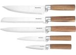 Klausberg Set Di Coltelli In Ceppo Di Acacia 63934