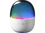 Inf Diffusore Di Aromi 3-In-1, Luce Notturna E Umidificatore Led Multicolore Bianco