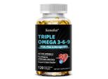 Triplo Omega 3-6-9 (120 Capsule) Cuore, Cervello, Ossa, Salute Del Cuore, Sistema Immunitario, Occhi, Sistema Nervoso