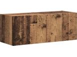 Vidaxl Mobile Tv A Parete 2 Pezzi In Legno Di Recupero 60 X 31 X 29,5 Cm Materiale A Base Di Legno
