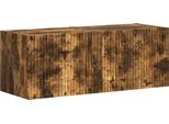 Vidaxl Mobile Tv A Parete 2 Pezzi Rovere Fumé 60 X 31 X 29,5 Cm