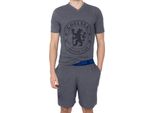 Chelsea Fc - Pigiama Con Pantaloncini Da Uomo GF721 (Xxl) (Grigio)