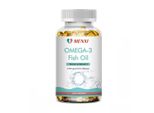 Omega 3 Olio Di Pesce 3600Mg + Epa & Dha (120 Capsule) Integratore Alimentare, Articolazioni, Ossa, Cervello, Occhi, Sistema Immunitario
