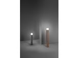Tower - Paletto Da Giardino Con Lampadina 1Xe27 Max 20W IP54, Alluminio Verniciato, Paletto Da Esterno, Corten, H.90 Cm - Perenz