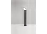 Path - Paletto Da Giardino A Led 12W, IP65, 1050Lm, H.60Cm, 3000K, Alluminio Verniciato, Paletto Da Esterno, Antracite - Perenz