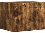 Vidaxl Mobile Tv A Parete Rovere Fumé 60 X 31 X 29,5 Cm
