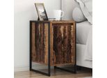 Vidaxl Comodino 2 Pezzi Legno Di Recupero 39,5 X 30 X 50 Cm Materiale A Base Di Legno